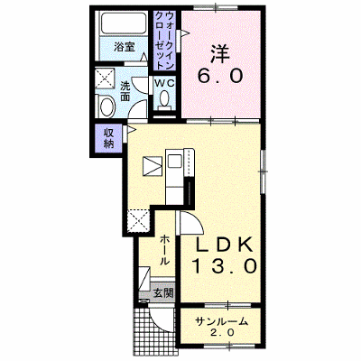 グレイス　Ⅱ 105【管理NO：1-027424002-01050】 ★家具家電は申し込み後に搬入します★ ★2026年10月中旬入居可能★の物件画像