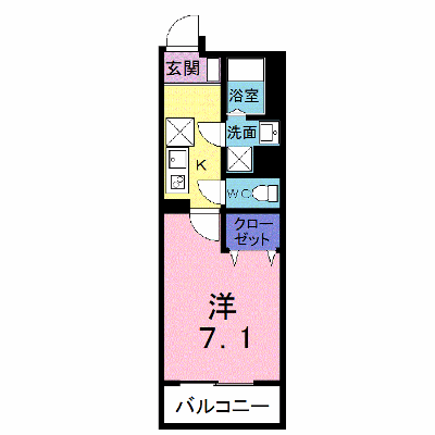 ノ・メール　マサキ 307【管理NO：1-023074701-03070】 ★家具家電は申し込み後に搬入します★の物件画像