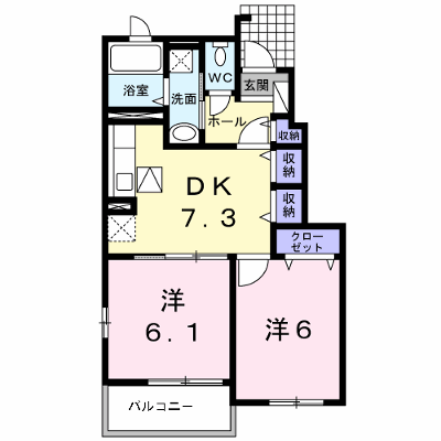 Ｃａｍｅｌｏｔ・Ｋ 102【管理NO：1-016172301-01020】 ★家具家電は申し込み後に搬入します★ ★2026年09月下旬入居可能★の物件画像
