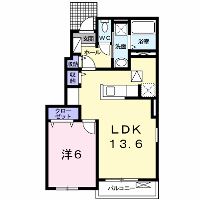 カーサ　アバンツァートⅠ 101【管理NO：1-019801701-01010】 ★家具家電は申し込み後に搬入します★ ★2026年09月中旬入居可能★の物件画像