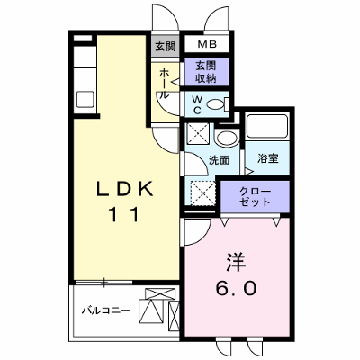 ラフレシールⅡ 302【管理NO：1-013866801-03020】 ★家具家電は申し込み後に搬入します★ ★2026年09月中旬入居可能★の物件画像