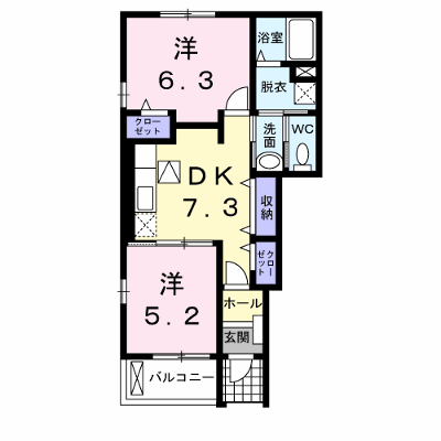 ドリーム　ブラッサム　Ⅰ 101【管理NO：1-015247701-01010】 ★家具家電は申し込み後に搬入します★の物件画像