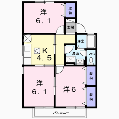 ヴィラ・ヒロタＡ 102【管理NO：1-099163701-01020】 ★家具家電は申し込み後に搬入します★ ★2026年09月中旬入居可能★の物件画像