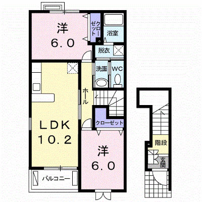 アルモニ－ 201【管理NO：1-015579501-02010】 ★家具家電は申し込み後に搬入します★ ★2026年09月中旬入居可能★の物件画像