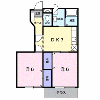 サンモールＫ 102【管理NO：1-011192001-01020】 ★家具家電は申し込み後に搬入します★ ★2026年10月中旬入居可能★の物件画像