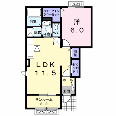 コンパス 101【管理NO：1-014010401-01010】 ★家具家電は申し込み後に搬入します★ ★2026年10月上旬入居可能★の物件画像