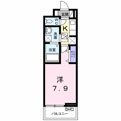Ｂｅｌｌｅ　Ｆｌｅｕｒ 104【管理NO：1-023954001-01040】 ★家具家電は申し込み後に搬入します★ ★2026年10月上旬入居可能★の物件画像