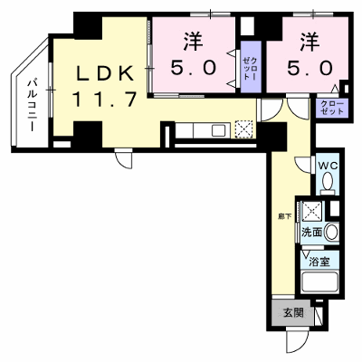 ベル・フルール 701【管理NO：1-027842701-07010】 ★家具家電は申し込み後に搬入します★の物件画像