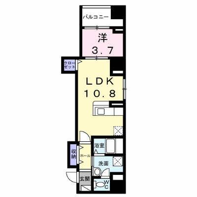 ベル・フルール 302【管理NO：1-027842701-03020】 ★家具家電は申し込み後に搬入します★の物件画像