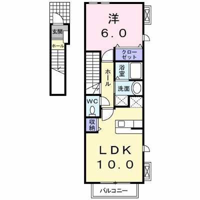 クリーン　シャトー富士見・第三 201【管理NO：1-014391701-02010】 ★家具家電は申し込み後に搬入します★ ★2026年10月中旬入居可能★の物件画像