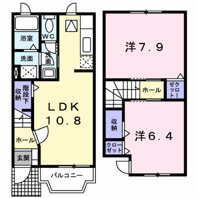 シャン・ド・フルールＡ 102【管理NO：1-014988102-01020】 ★家具家電は申し込み後に搬入します★ ★2026年09月下旬入居可能★の物件画像
