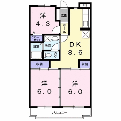 第１かしの木ハイツ 103【管理NO：1-099105001-01030】 ★家具家電は申し込み後に搬入します★ ★2026年10月上旬入居可能★の物件画像