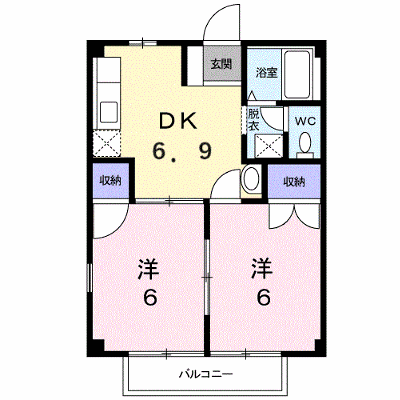 リバーマウス 205【管理NO：1-004782101-02050】 ★家具家電は申し込み後に搬入します★ ★2026年10月中旬入居可能★の物件画像