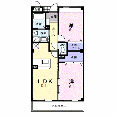 フォレスタ　ヴェルデ 103【管理NO：1-014495901-01030】 ★家具家電は申し込み後に搬入します★ ★2026年10月上旬入居可能★の物件画像
