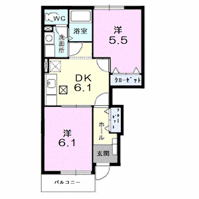 メイプルリーフⅡ 101【管理NO：1-011619602-01010】 ★家具家電は申し込み後に搬入します★の物件画像
