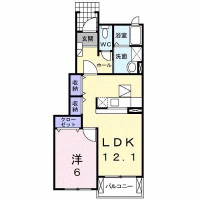 ベル　ファミーユⅠ　１番館 102【管理NO：1-014276001-01020】 ★家具家電は申し込み後に搬入します★ ★2026年09月中旬入居可能★の物件画像