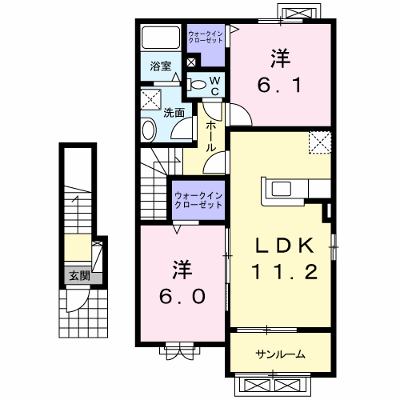 サンリット　ガーデン 206【管理NO：1-024137701-02050】 ★家具家電は申し込み後に搬入します★ ★2026年10月中旬入居可能★の物件画像