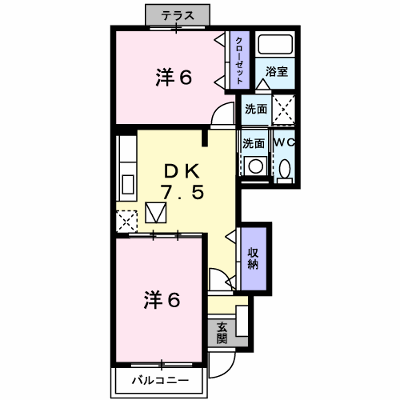 ウエストヒル・ウィズ 101【管理NO：1-012832901-01010】 ★家具家電は申し込み後に搬入します★ ★2026年10月中旬入居可能★の物件画像
