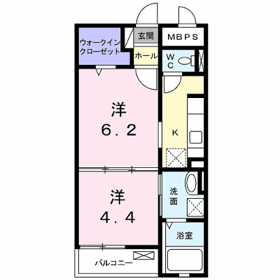 ラフレシール・ジュネス 203【管理NO：1-020543401-02030】 ★家具家電は申し込み後に搬入します★ ★2026年10月上旬入居可能★の物件画像