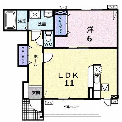 プラシード　パラッツォ 105【管理NO：1-016665301-01040】 ★家具家電は申し込み後に搬入します★ ★2026年10月上旬入居可能★の物件画像
