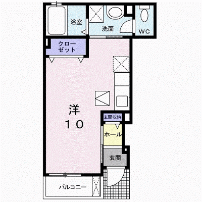 プレーゴ参道 103【管理NO：1-021325501-01030】 ★家具家電は申し込み後に搬入します★ ★2026年09月下旬入居可能★の物件画像