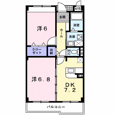 クリスタルウイング輝 203【管理NO：1-012614901-02030】 ★家具家電は申し込み後に搬入します★ ★2026年10月中旬入居可能★の物件画像
