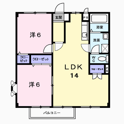 シャンパーニュ２番館 203【管理NO：1-005342702-02030】 ★家具家電は申し込み後に搬入します★ ★2026年10月中旬入居可能★の物件画像