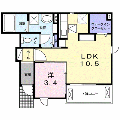 ピーチプリオーレ 102【管理NO：1-025598301-01020】 ★家具家電は申し込み後に搬入します★ ★2026年09月上旬入居可能★の物件画像
