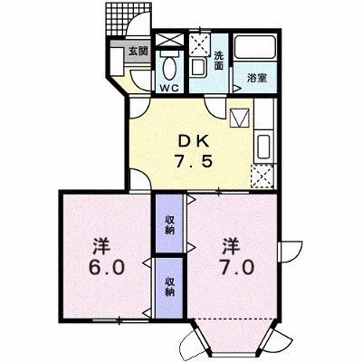 ボー・セゾン　Ｂ 101【管理NO：1-010394002-01010】 ★家具家電は申し込み後に搬入します★ ★2026年09月下旬入居可能★の物件画像