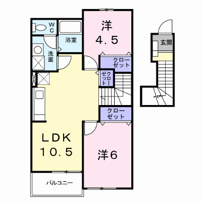 グラン　ノーバＤ棟 202【管理NO：1-011900402-02020】 ★家具家電は申し込み後に搬入します★ ★2026年10月上旬入居可能★の物件画像