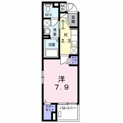 ミライア 406【管理NO：1-022860301-04050】 ★家具家電は申し込み後に搬入します★ ★2026年10月中旬入居可能★の物件画像