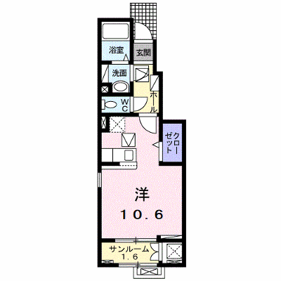 サフィールＭ・Ｎ 102【管理NO：1-027626501-01020】 ★家具家電は申し込み後に搬入します★の物件画像