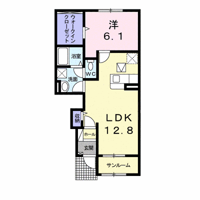 スリジエ 103【管理NO：1-025562801-01030】 ★家具家電は申し込み後に搬入します★ ★2026年09月下旬入居可能★の物件画像