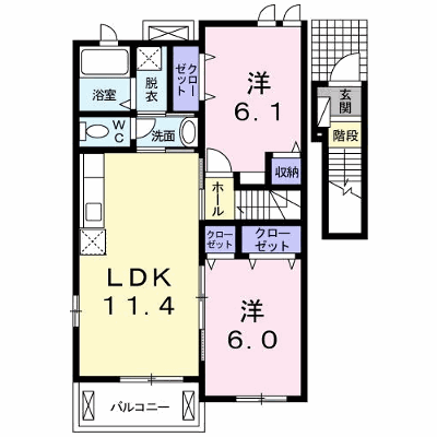 エスポワール　ひな 204【管理NO：1-018005301-02040】 ★家具家電は申し込み後に搬入します★ ★2026年10月中旬入居可能★の物件画像