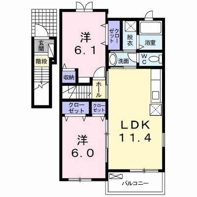 マイネ　ファミーリエ　Ⅰ 201【管理NO：1-017921801-02010】 ★家具家電は申し込み後に搬入します★ ★2026年10月中旬入居可能★の物件画像