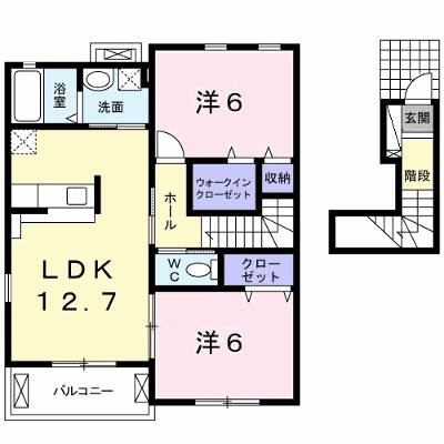 セレーノ　Ｇ 202【管理NO：1-017236601-02020】 ★家具家電は申し込み後に搬入します★ ★2026年10月上旬入居可能★の物件画像