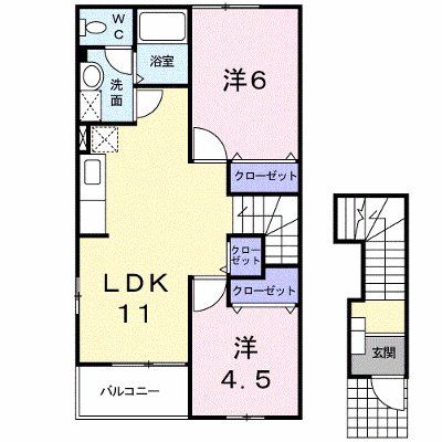 アヴェニール葉中 201【管理NO：1-011516001-02010】 ★家具家電は申し込み後に搬入します★ ★2026年09月下旬入居可能★の物件画像