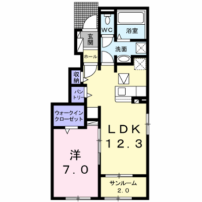 メゾン　ド　フレーシュ下宮永Ｂ 101【管理NO：1-025595502-01010】 ★家具家電は申し込み後に搬入します★ ★2026年10月上旬入居可能★の物件画像