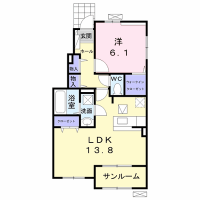 クレール　プランドール　Ⅱ 101【管理NO：1-024682501-01010】 ★家具家電は申し込み後に搬入します★ ★2026年09月下旬入居可能★の物件画像