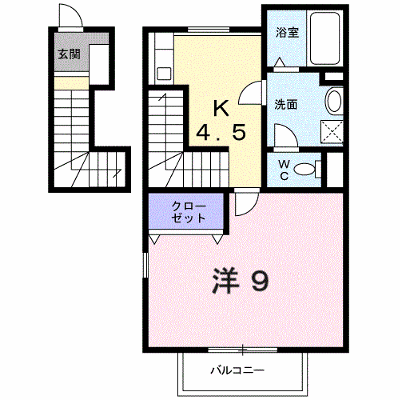ジュネス　ベル 203【管理NO：1-012406301-02030】 ★家具家電は申し込み後に搬入します★ ★2026年09月上旬入居可能★の物件画像