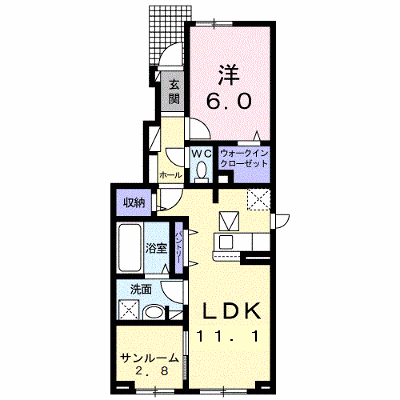 Ｋｅｈｉ 101【管理NO：1-025660501-01010】 ★家具家電は申し込み後に搬入します★ ★2026年10月上旬入居可能★の物件画像