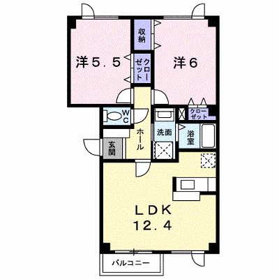 チェリーブロッサムＪ 102【管理NO：1-011223501-01020】 ★家具家電は申し込み後に搬入します★の物件画像