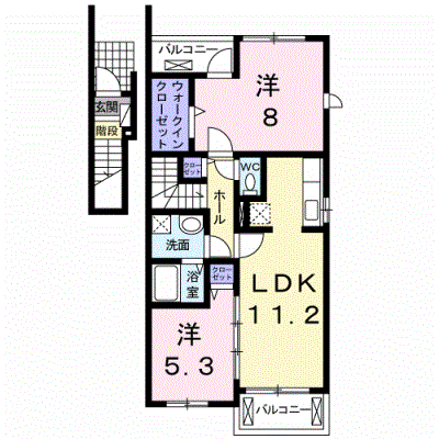 ラ・プラージュ 201【管理NO：1-015882801-02010】 ★家具家電は申し込み後に搬入します★ ★2026年10月上旬入居可能★の物件画像