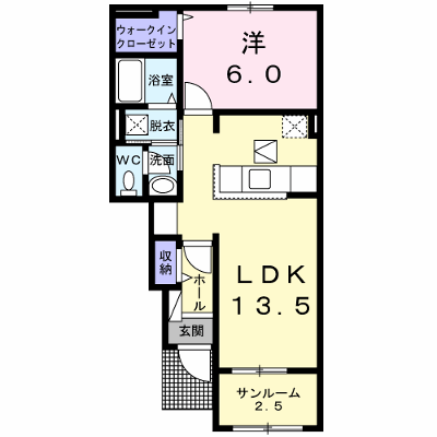 クリスタルＢ 102【管理NO：1-024210502-01020】 ★家具家電は申し込み後に搬入します★ ★2026年10月上旬入居可能★の物件画像