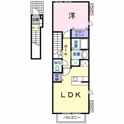 グリーンヒルⅡ 201【管理NO：1-016100801-02010】 ★家具家電は申し込み後に搬入します★ ★2026年10月上旬入居可能★の物件画像