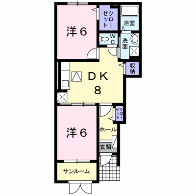 ブライトアヴェニュー 103【管理NO：1-015587101-01030】 ★家具家電は申し込み後に搬入します★ ★2026年10月上旬入居可能★の物件画像