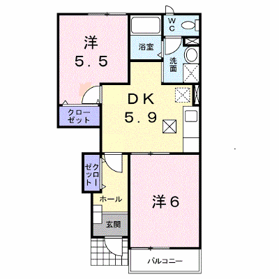 コンフォール湖北 102【管理NO：1-010832601-01020】 ★家具家電は申し込み後に搬入します★ ★2026年09月下旬入居可能★の物件画像