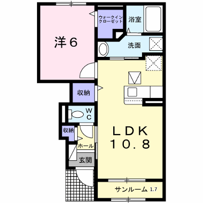 ホワイトストーク九日市 103【管理NO：1-026476101-01030】 ★家具家電は申し込み後に搬入します★ ★2026年09月下旬入居可能★の物件画像
