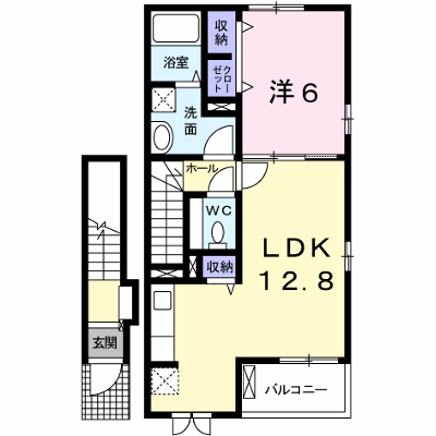 ラ・クレール・メゾン 205【管理NO：1-021562901-02050】 ★家具家電は申し込み後に搬入します★ ★2026年10月上旬入居可能★の物件画像