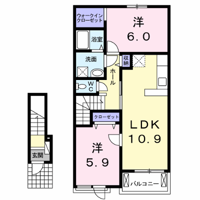 ブリリオ 202【管理NO：1-019273501-02020】 ★家具家電は申し込み後に搬入します★ ★2026年09月下旬入居可能★の物件画像